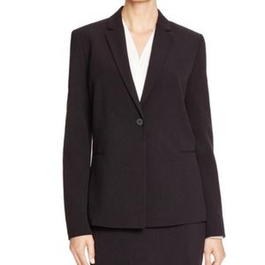 T Tahari Black Jolie Notch Lapel Blazer
